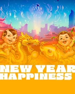 New Year Happiness