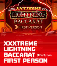 First Person XXXtreme Lightning Baccarat